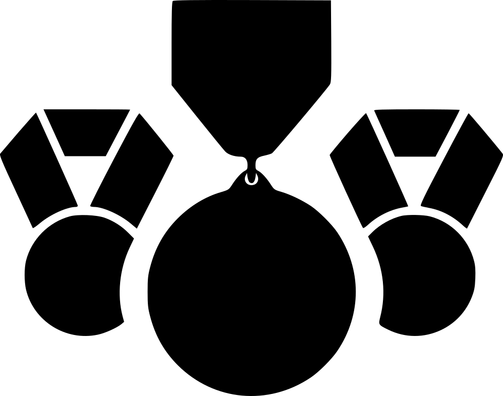 Awards Award Star Gold Medal Comments - Award Icon Black And White (980x772), Png Download