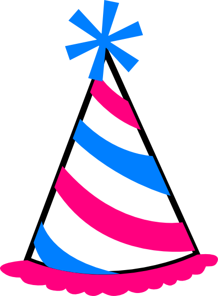 Png Party Hat Png Royalty Free - Party Hat Clipart Png (438x594), Png Download