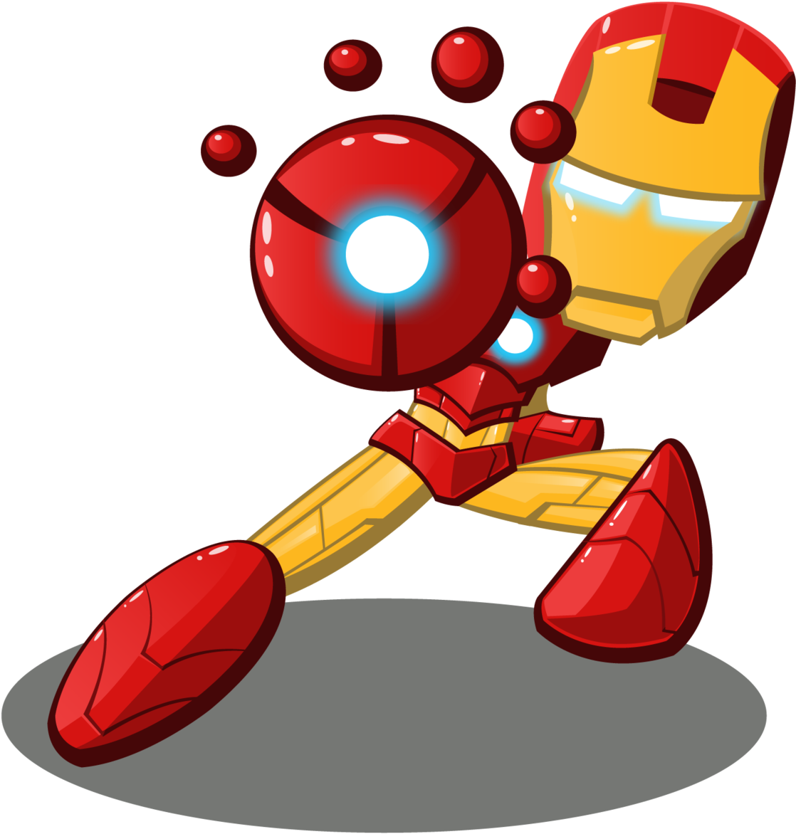 Iron Man By Kcv - Iron Man (1280x1978), Png Download