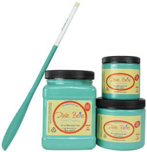 Mermaid Tail Chalk Mineral Paint 8oz - Dixie Belle Paint Company Chalk Finish Furniture Spanish (350x350), Png Download