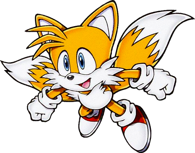 Sth 2d Tails Fly - Sonic 2d Tails Png (650x509), Png Download