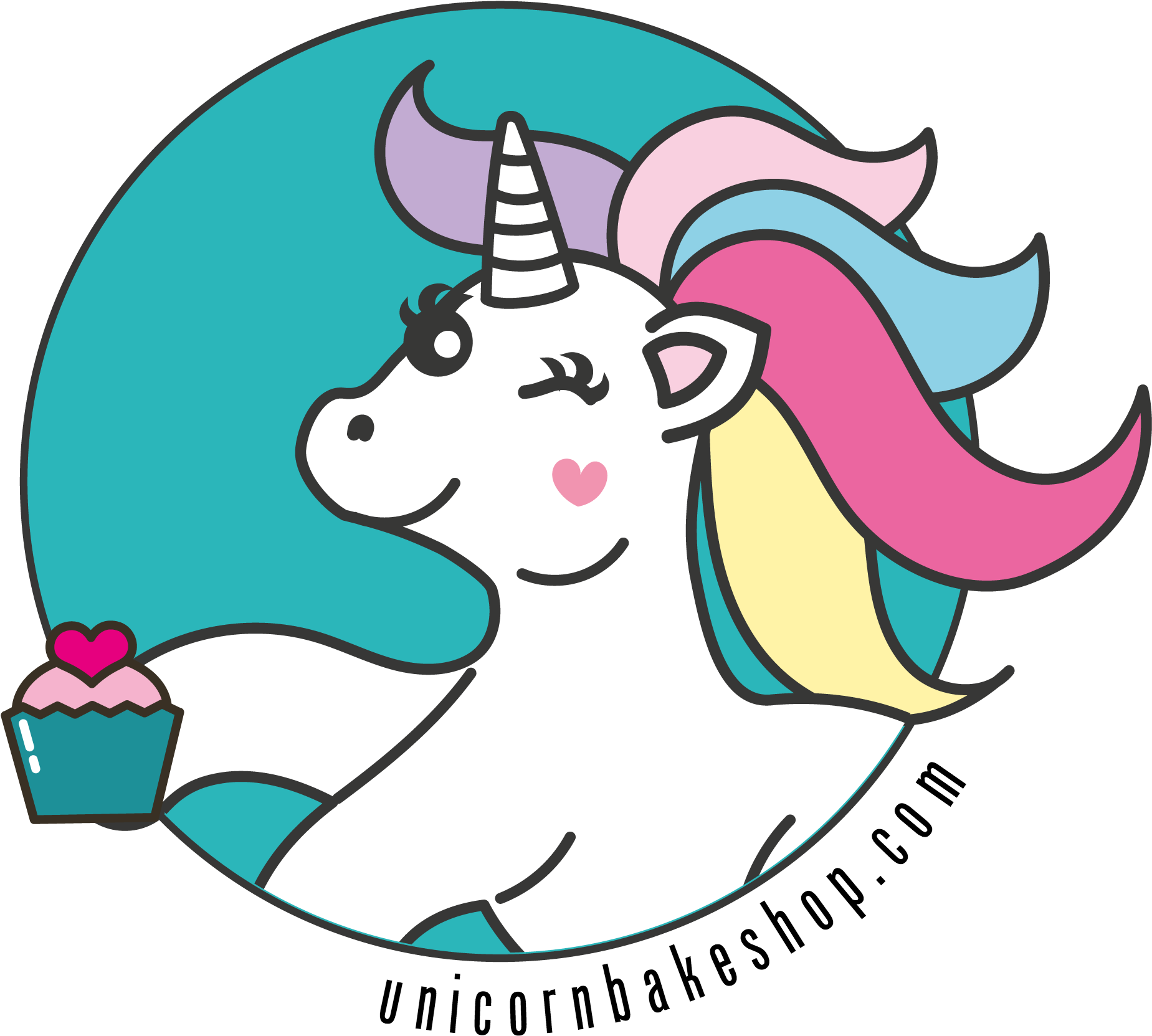 Cakes And Cupcakes - Unicorn (2048x2048), Png Download