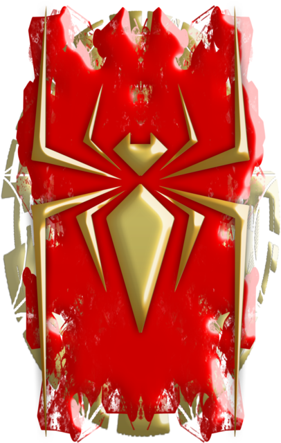 Iron Spider Man Logo - Spider-man's Powers And Equipment (500x738), Png Download