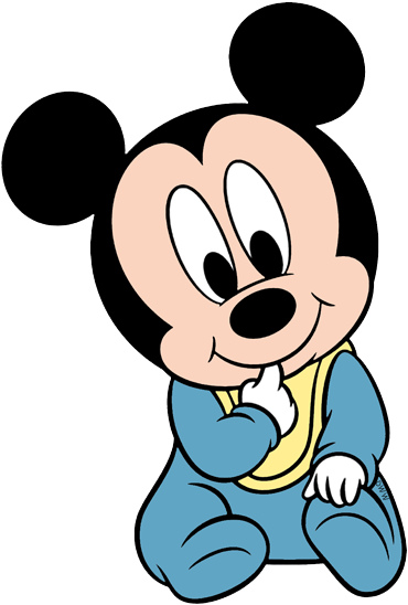 Mickey Mouse Baby Coloring Pages 3 By Jermaine - Cute Mickey Mouse Coloring Pages (400x553), Png Download