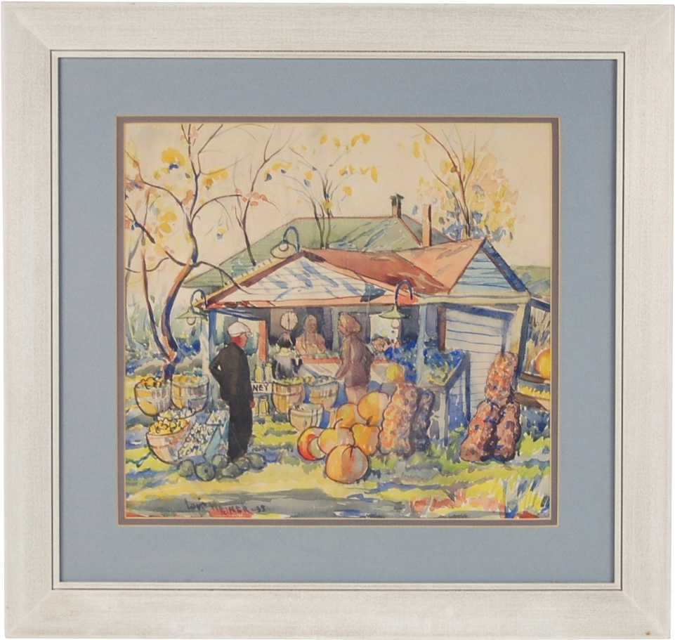 Chicago Drawing Watercolor (1024x1024), Png Download