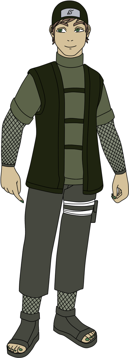 Genji Arima - Naruto And Genji (748x1400), Png Download