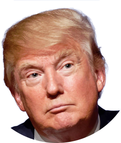 Trump - Logan Paul Looking Like Trump (500x500), Png Download