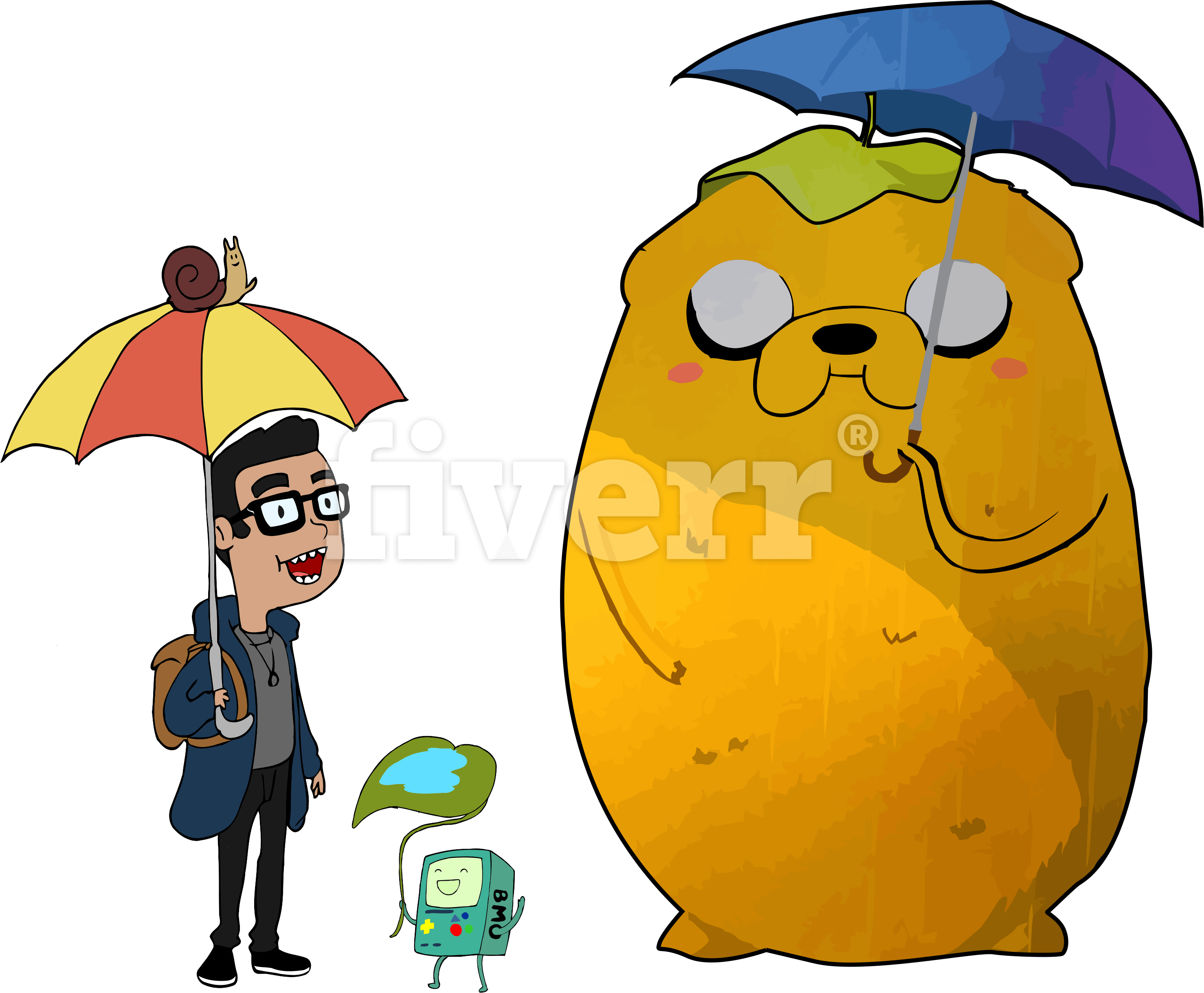 Cartoon (2956x2438), Png Download