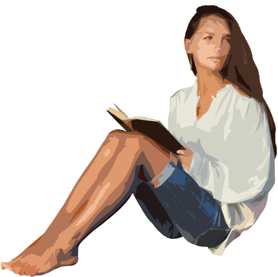 Ns 0023 - Person Sitting Png (1000x1234), Png Download