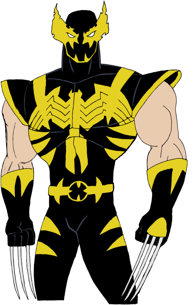 Venom Wolverine - Spider Man Web Of Shadows Wolverine (776x1028), Png Download