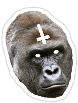 Memes - Transparent Harambe (375x360), Png Download