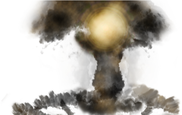 Profile Cover Photo - Explosion Nuclear Gif Png (692x389), Png Download