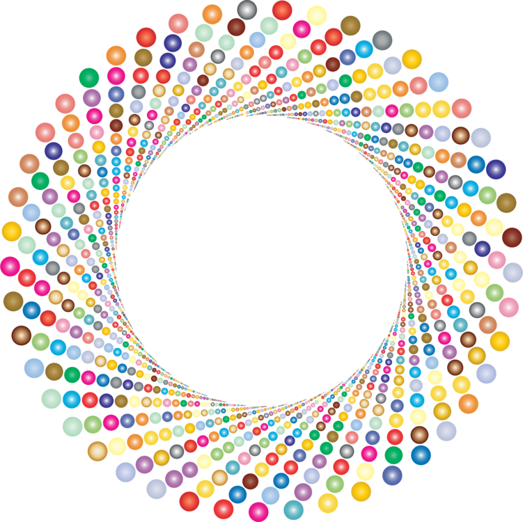 Photographic Film Computer Icons Shutter - Colorful Circles (751x750), Png Download