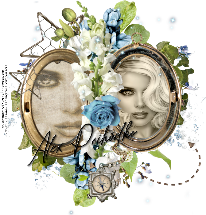 Hitchhiker Tag - Garden Roses (700x700), Png Download