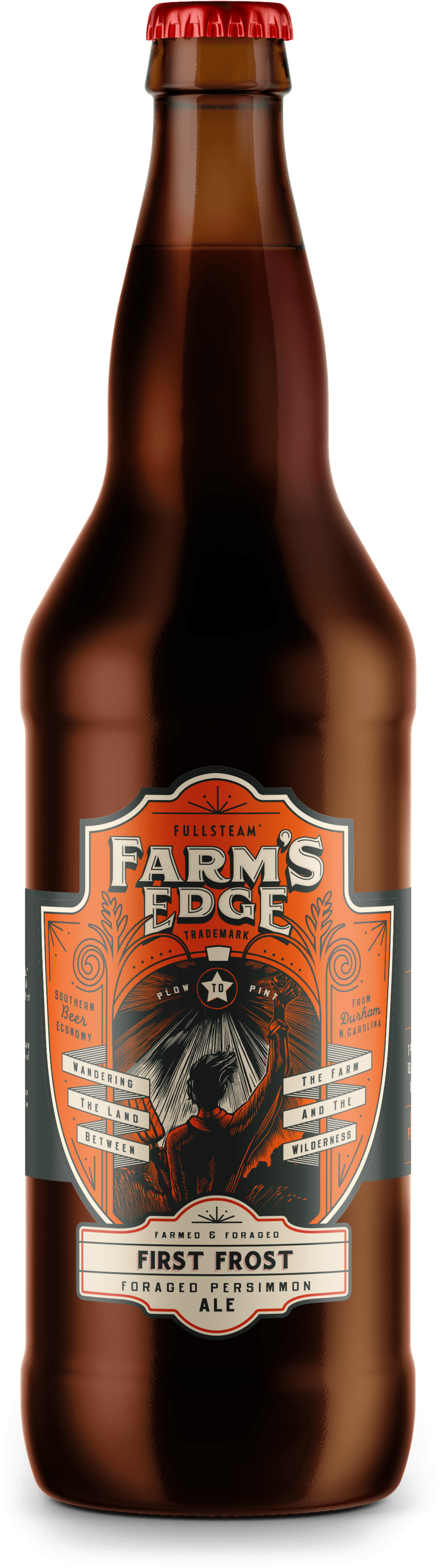 Beer Frost - Charlevoix Vache Folle Esb (1130x3678), Png Download