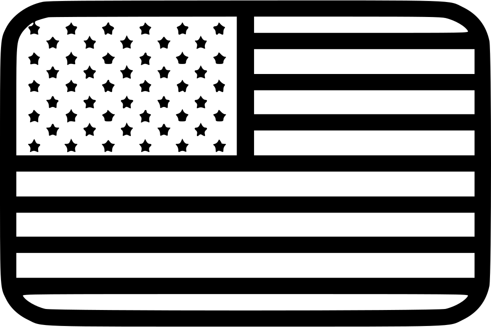 Us United States America Flag - Lindboeg Postkarte Sterne , Alles Liebe Zur Geburt, (980x654), Png Download