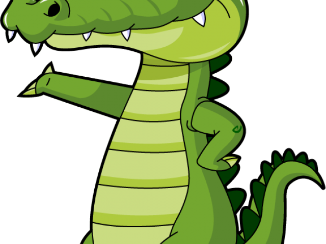 Turkey Aligator Clipart - Alligator Clipart Png (640x480), Png Download