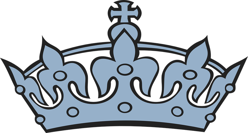 Corona De Rey Vector Png - Crown Clip Art (960x513), Png Download
