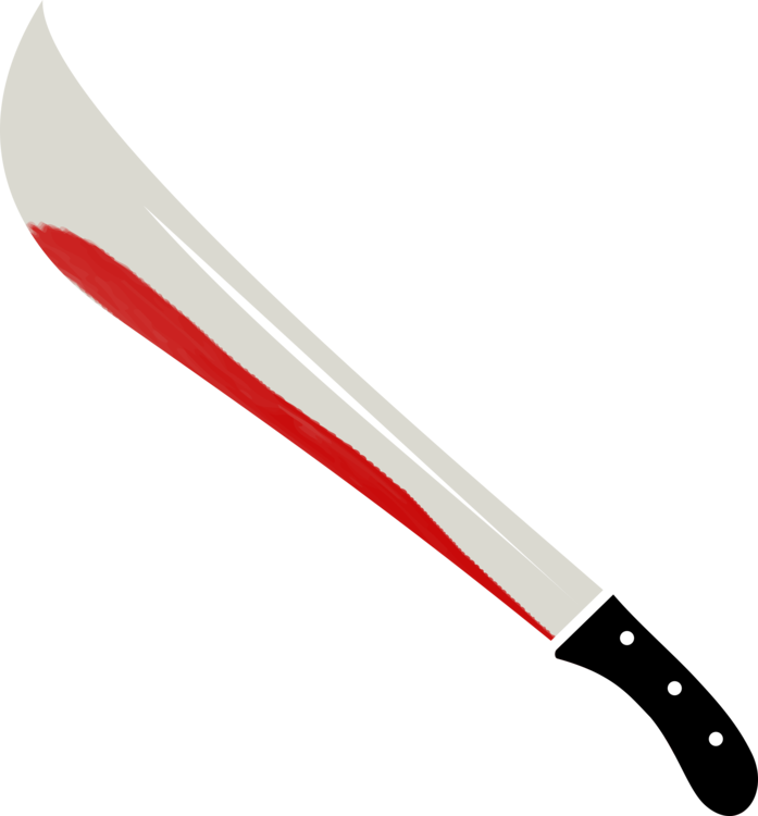 Machete Knife Tool Computer Icons Weapon - Png Knife (697x750), Png Download