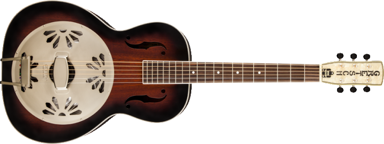 Gretsch Aligator - Gretsch G9240 Alligator Biscuit Roundneck Resonator, (779x292), Png Download