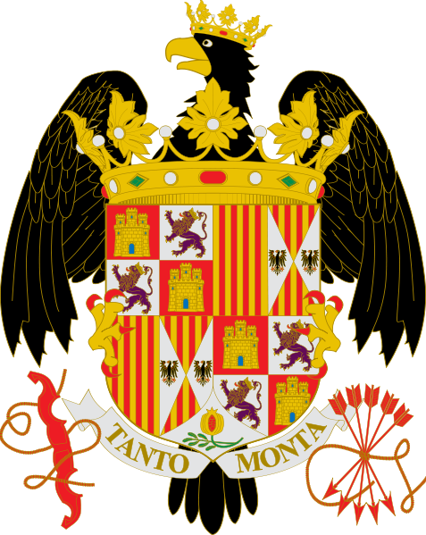 La Unión Dinástica - Bandera De Los Reyes Catolicos (477x599), Png Download