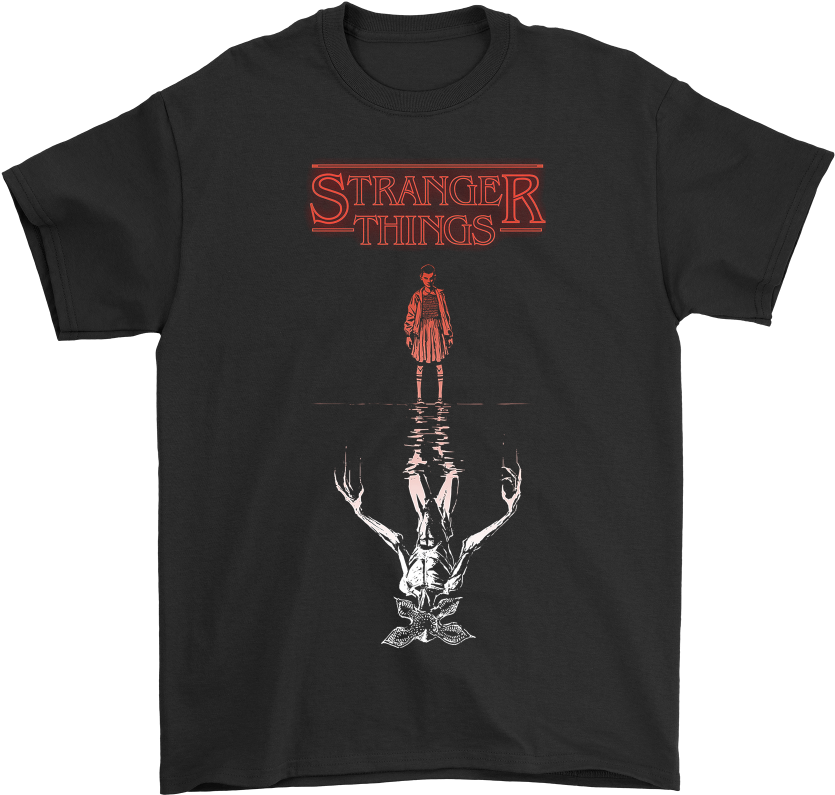The Upside Down Under Water Surface Stranger Things - Nikelab X Dsm T Shirt (1000x1000), Png Download
