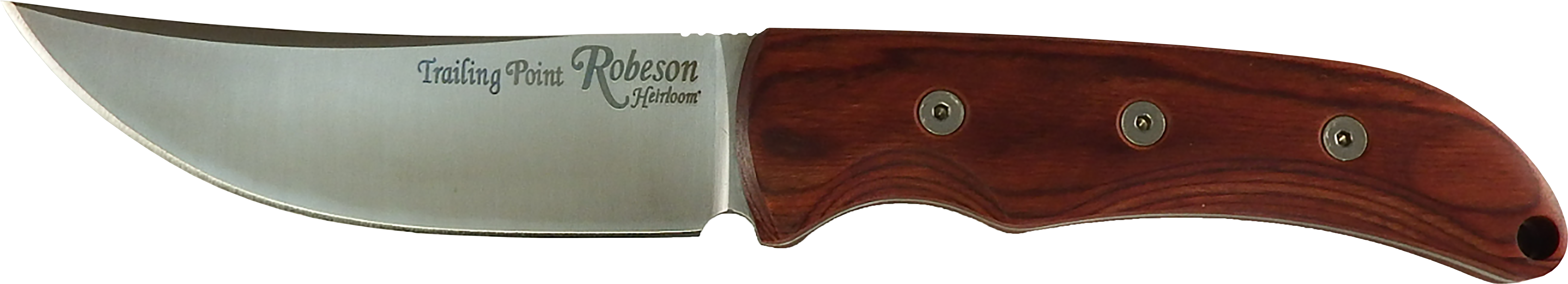 Robeson Heirloom Trailing Point - Hunting Knife (5759x1311), Png Download