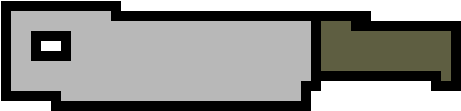 Machete - Pixel Art (840x400), Png Download