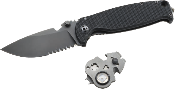 A Collaboration Born With The Production Of The Frame - Lionsteel Knife (663x442), Png Download