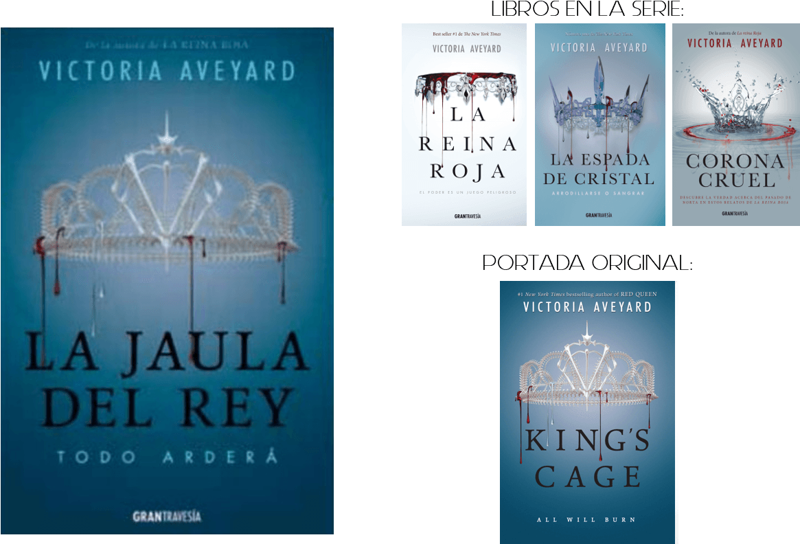 Noticia 5 Victoriaaveyard - La Jaula Del Rey [book] (1292x830), Png Download