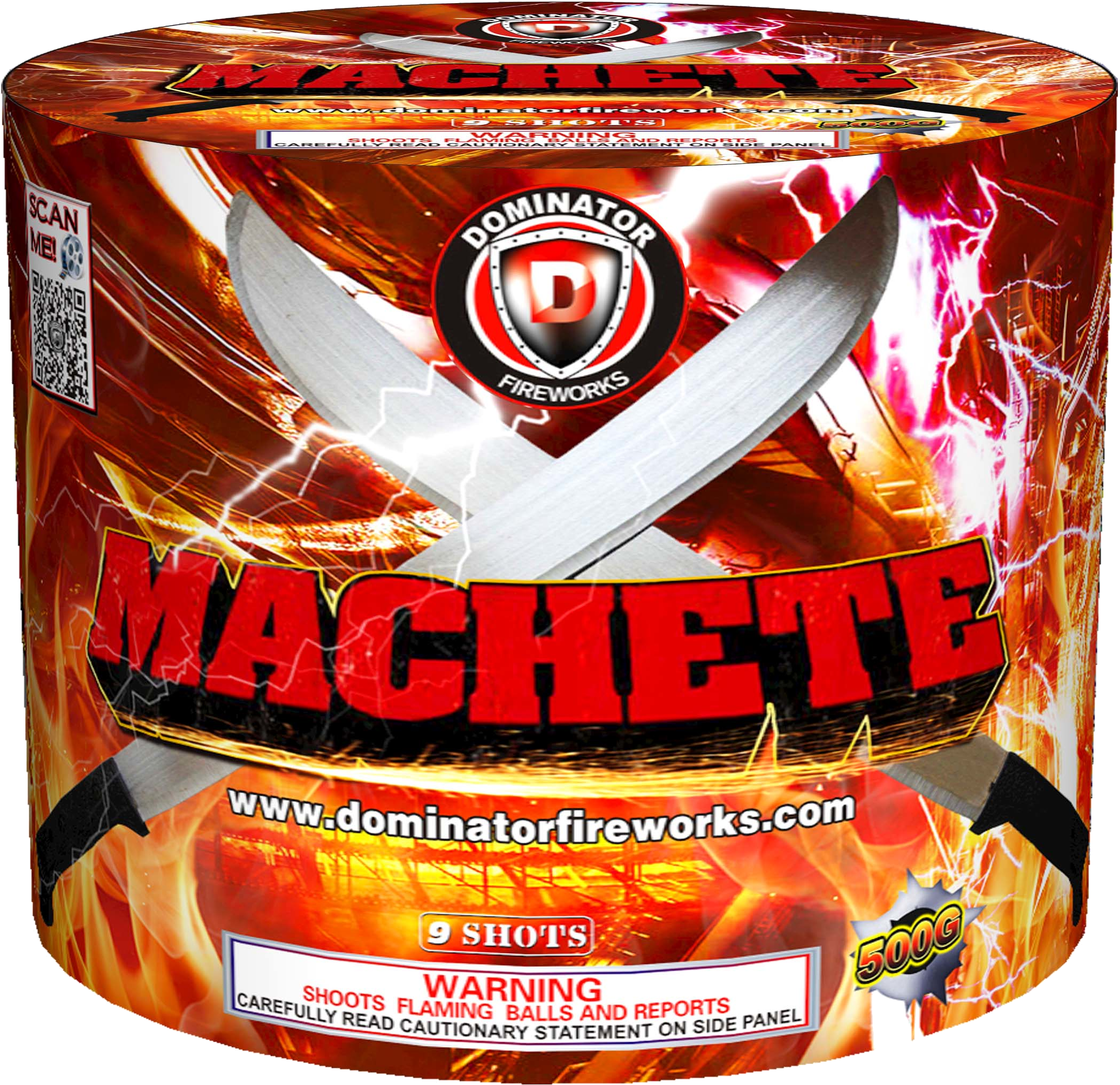 Machete - Dominator Fireworks (2375x2241), Png Download