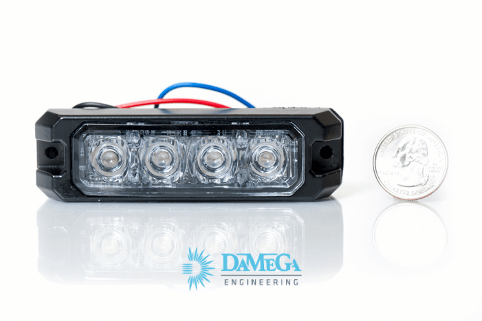 Damega Element 4 Grille Light Review Product - Emergency Vehicle Lighting (800x532), Png Download