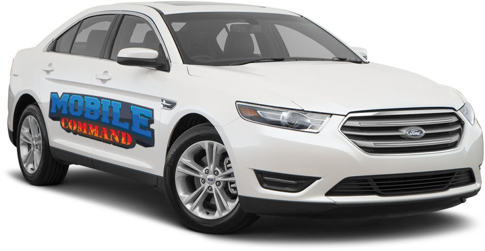 Law Enforcement Mobile Command - 2018 Ford Taurus Sel Sedan (1024x540), Png Download