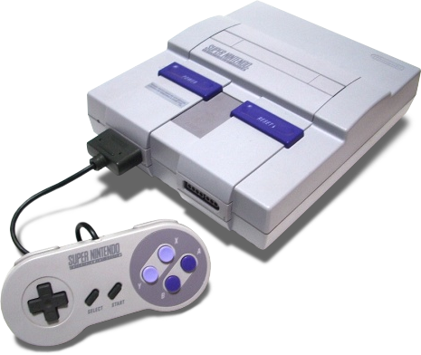 Super Nintendo Entertainment System (465x392), Png Download