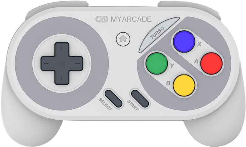 Super Gamepad Coming To Europe And Japan's Snes Classic - My Arcade Gamepad (1280x771), Png Download