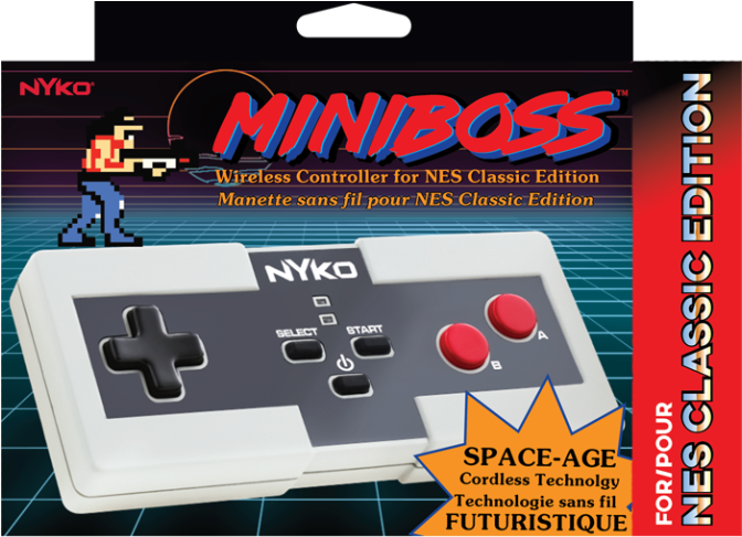 By Justin Mahboubian-jones - Nes Classic Edition Wireless Controller (980x490), Png Download