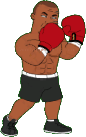 Mike Tyson Tend Pigeons Mike Tyson Shadow Boxing - Mike Tyson Clipart (302x479), Png Download