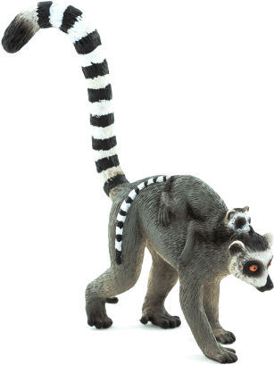 Mojo Lemur (498x540), Png Download