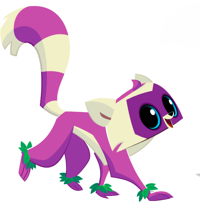 Lemur - Animal Jam Lemur (703x743), Png Download