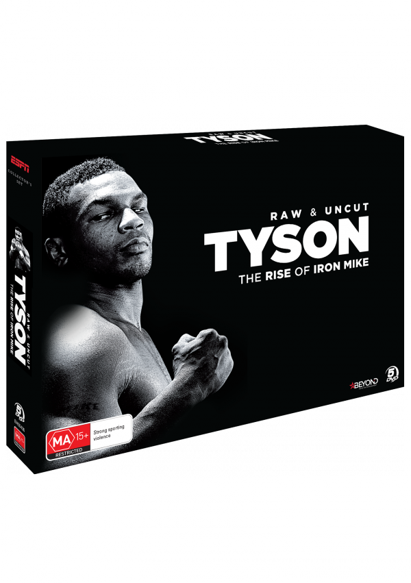Tyson The Rise Of Iron Mike Collector's Set - Espn: Raw & Uncut - Tyson, The Rise (600x851), Png Download