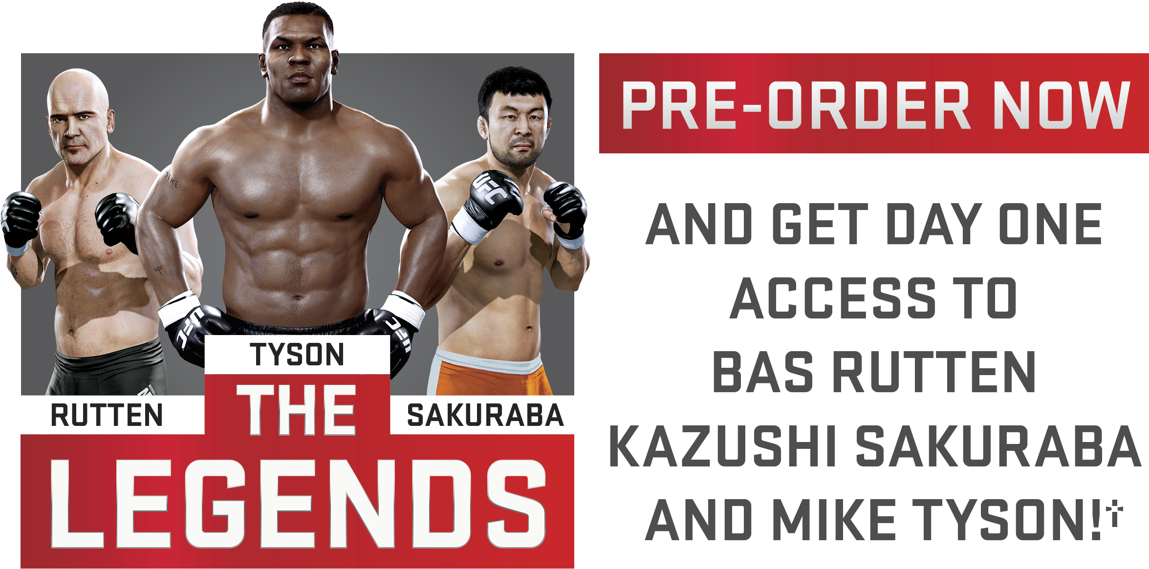 Iron Mike Tyson Available As Pre-order Bonus For Ufc - Ea Sports Ufc 2 [xbox One Game] (2429x1358), Png Download