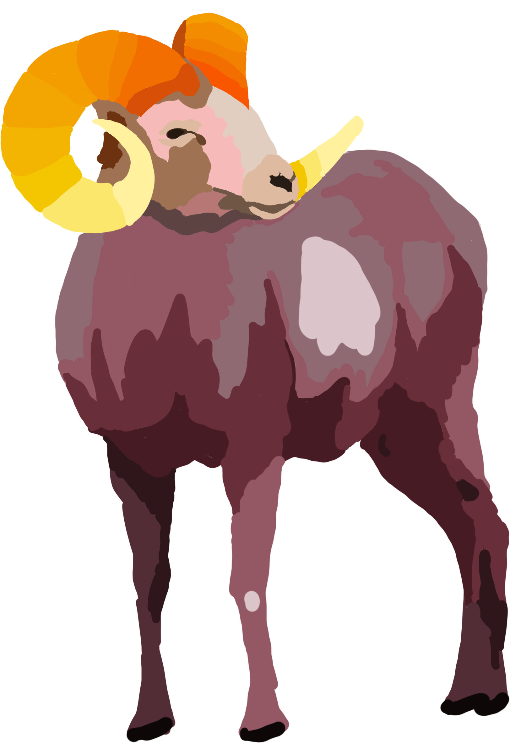 Ram (1000x1415), Png Download