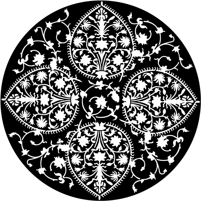 Persian Lace - Apollo Design 2004 Persian Lace Steel Pattern (800x800), Png Download