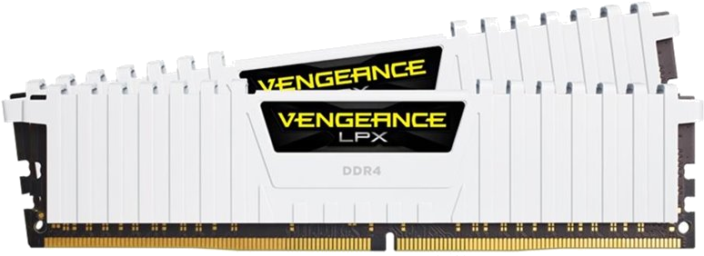 Ram - Corsair Vengeance Lpx White (904x319), Png Download