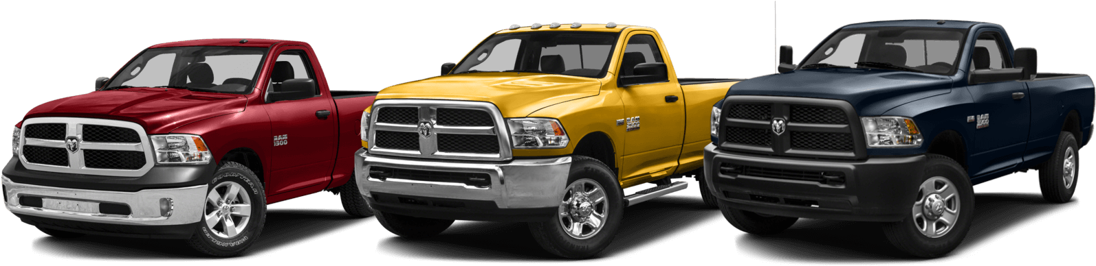 2016 Ram Truck Fleet - 2018 Ram Truck Lineup (1680x462), Png Download