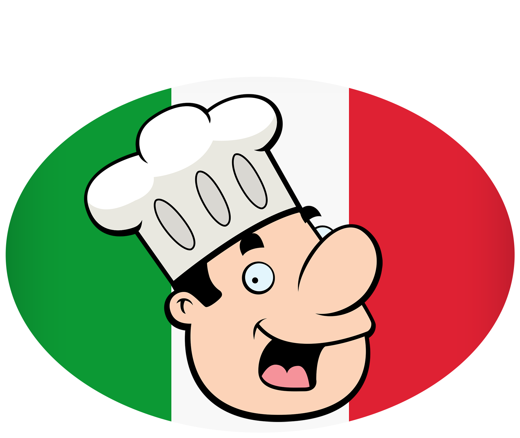 The Chip Inn Edinburgh - Chef Clipart Black & White (1750x1750), Png Download