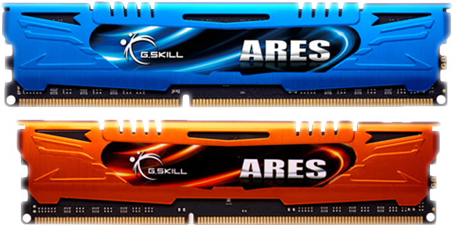 Skill Releases Miniaturized Ram For Big Cpu Heatsinks - Ram G Skill Ares (690x342), Png Download