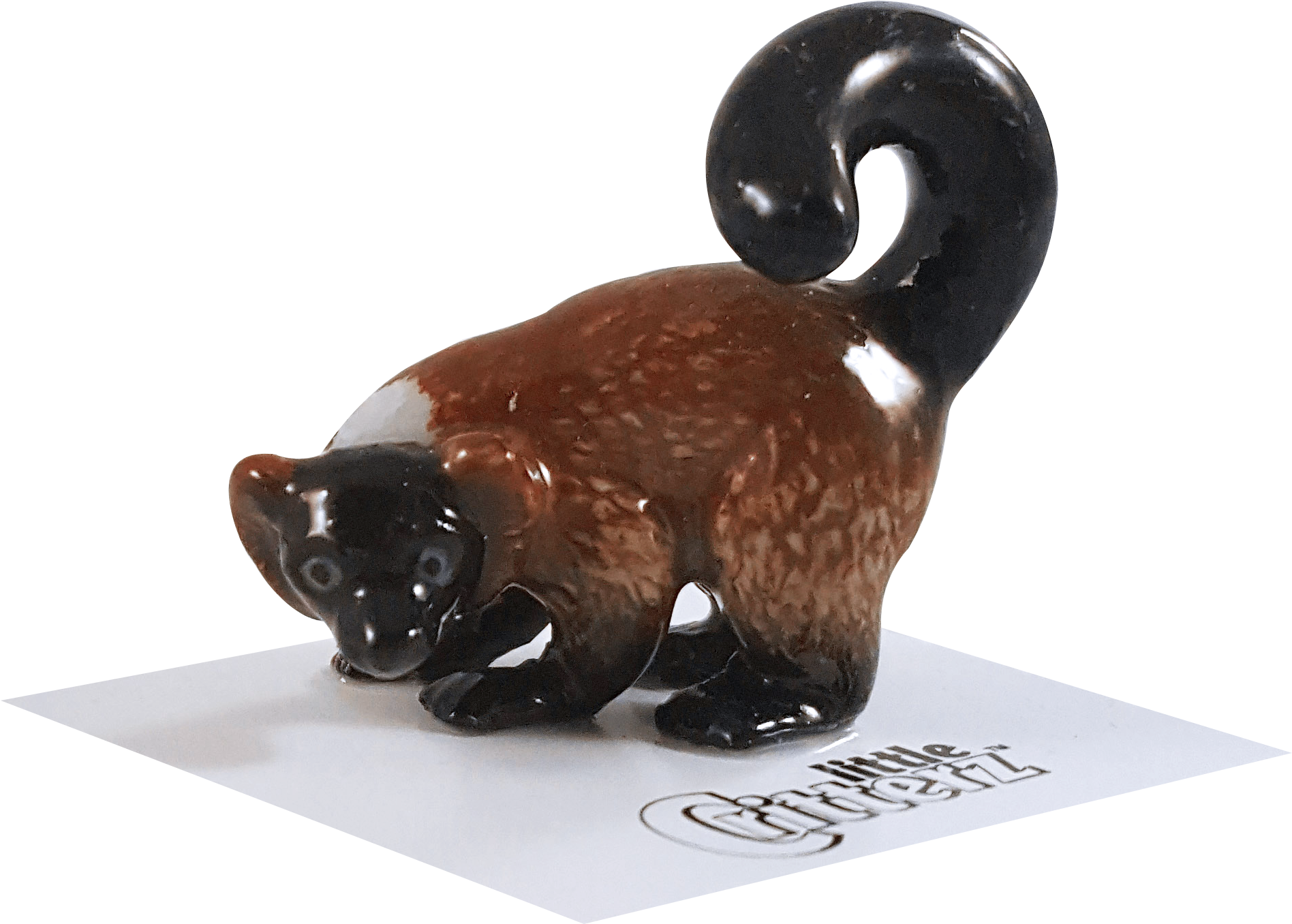 "rubra" Red Ruffed Lemur - Figurine (2016x1484), Png Download