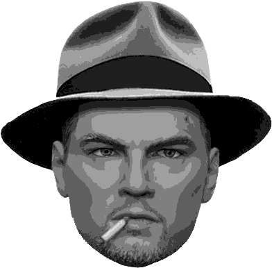 Face - 1 6 Shutter Island (421x504), Png Download