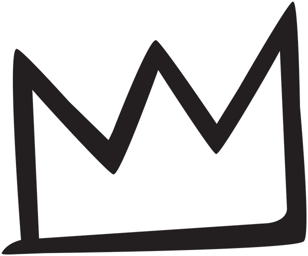 Basquiat Crown Png Clip Library - Music (700x700), Png Download